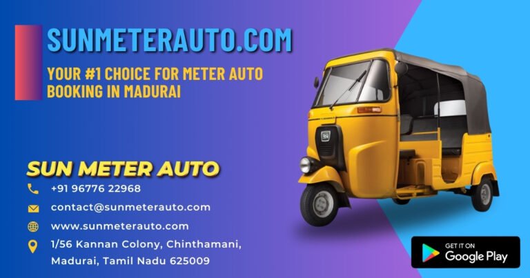 Meter Auto Service in Madurai